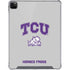 Texas Christian University Horned Frogs Logo Print iPad Cases